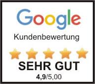 Google Kundenbewertung sehr gut für Räumungen Wien